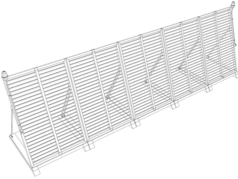 Jet Blast Deflector 3D Model