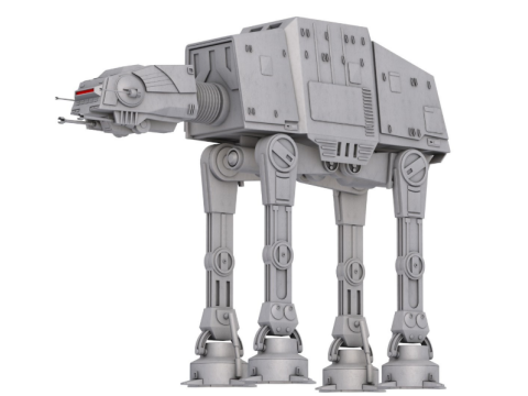 AT-AT Star Wars 3D Model