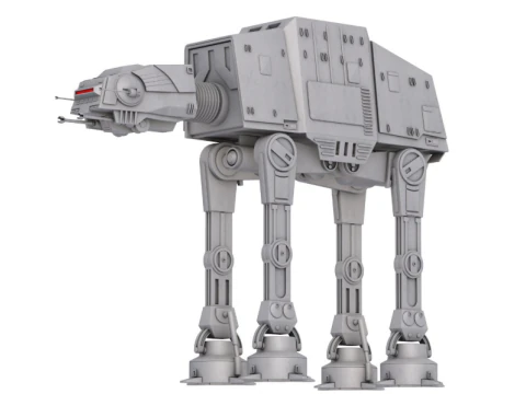 AT-AT Gwiezdne Wojny Model 3D