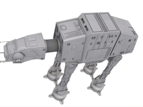 AT-AT Star Wars 3D Model