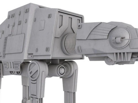 AT-AT Star Wars 3D Model