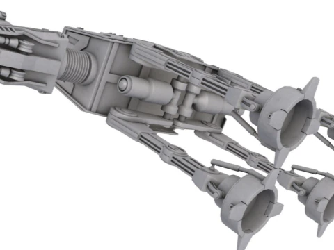 AT-AT Star Wars 3D Model