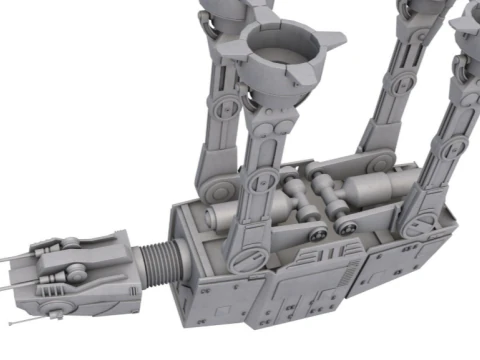 AT-AT Star Wars 3D Model