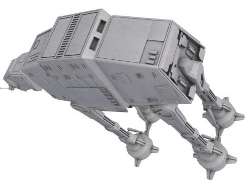 AT-AT Star Wars 3D Model