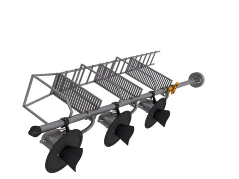 Railroad Searchlight Signal Triple 3D मॉडल