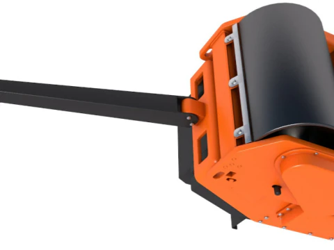 Hand Guided Double Vibratory Roller 3D Model