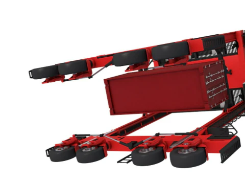 Kalmar Straddle Carrier 3D Model