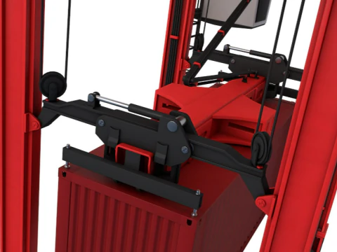 Kalmar Straddle Carrier 3D Model