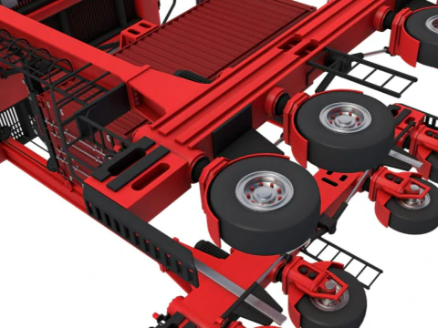 Kalmar Straddle Carrier 3D Model