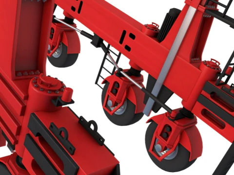 Kalmar Straddle Carrier 3D Model