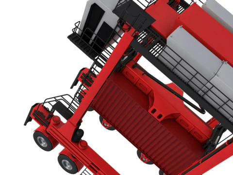 Kalmar Straddle Carrier 3D Model