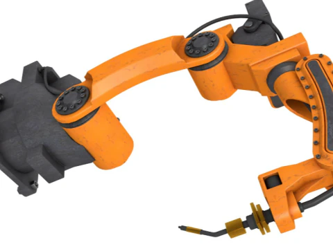 Industrieroboterarm 3D Modell