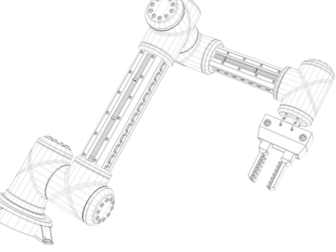 Robotic Arm 3D 模型