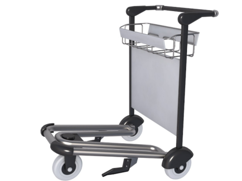 Luggage trolley Modello 3D