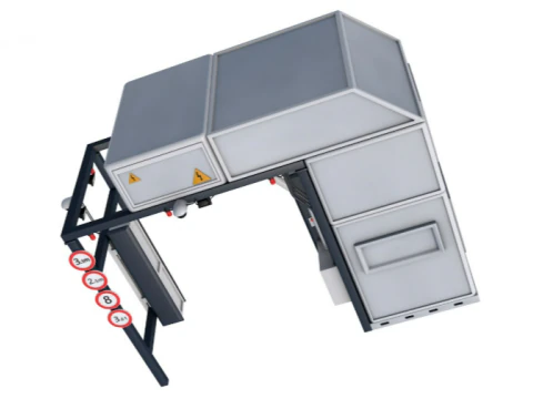 XRay Freight Scanners 3D Model