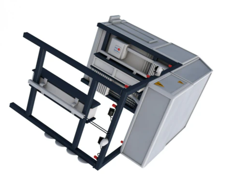 XRay Freight Scanners 3D Model