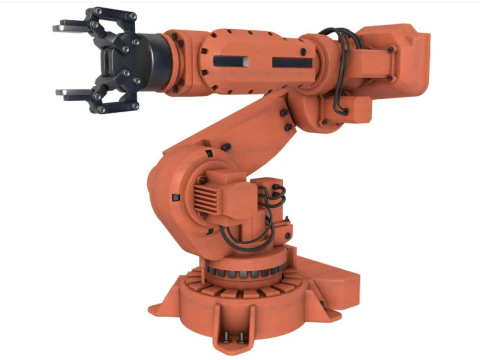 Industrial Robot Arm collection 3D Model