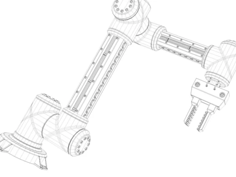 Industrial Robot Arm collection 3D Model