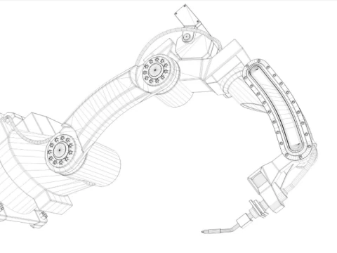 Industrial Robot Arm collection 3D Model