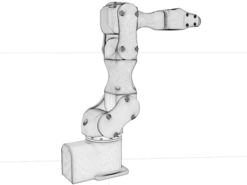 Industrial Robot Arm collection 3D Model