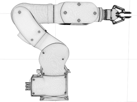 Industrial Robot Arm collection 3D Model