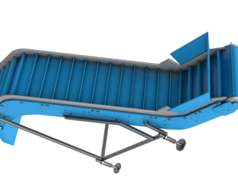 Roller Conveyors Collection 3D Model