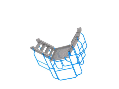Industrial Stairs Collection 3D Model