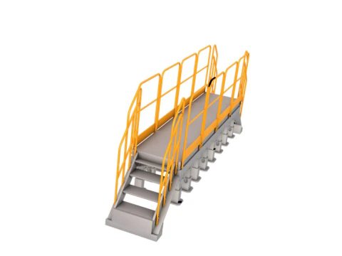 Industrial Stairs Collection 3D Model