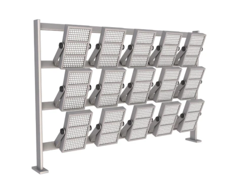 경기장 조명 패널 3D 모델