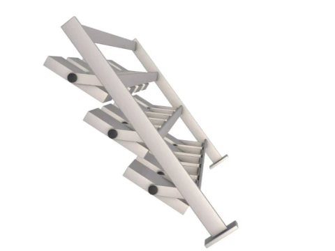 Stadium Lights Panel 3D Model