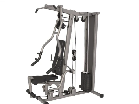Gym Equipment Collection 3D Model