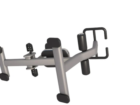 Gym Equipment Collection 3D Model