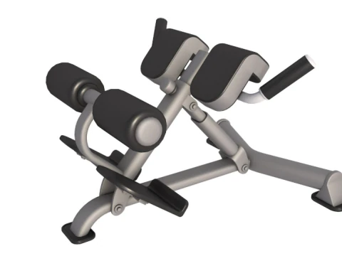Gym Equipment Collection 3D Model