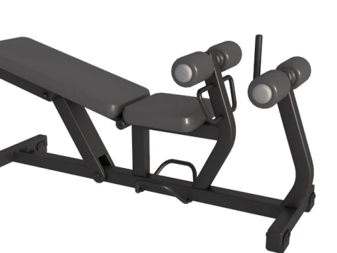 Gym Equipment Collection 3D Model