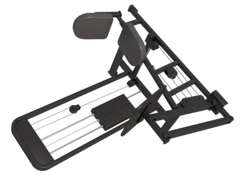 Gym Equipment Collection 3D Model