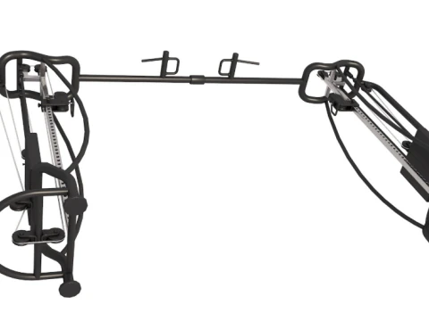 Gym Equipment Collection 3D Model