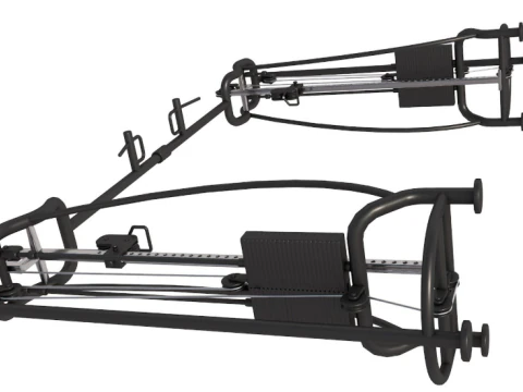 Gym Equipment Collection 3D Model