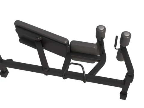 Gym Equipment Collection 3D Model