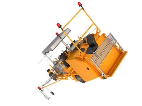 Road Marking Machine 3D Model