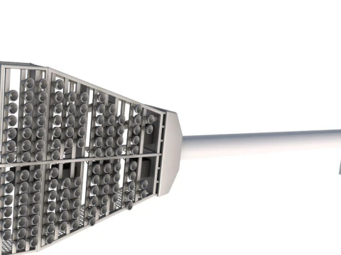 Stadium Lights 3D Model