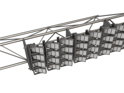 Stadium Lights 3D Model