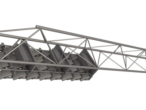 Stadium Lights 3D Model