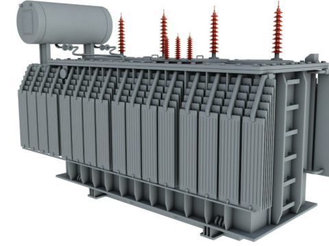Electrical Transformer 3D Модель