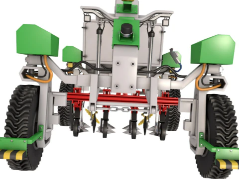 Agriculture Robot 3D Model