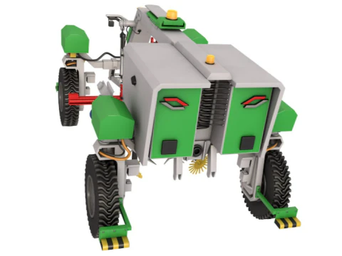Agriculture Robot 3D Model