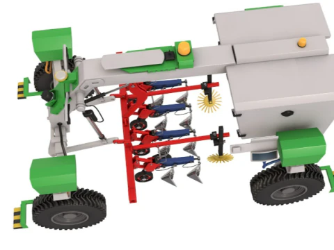 Agriculture Robot 3D Model