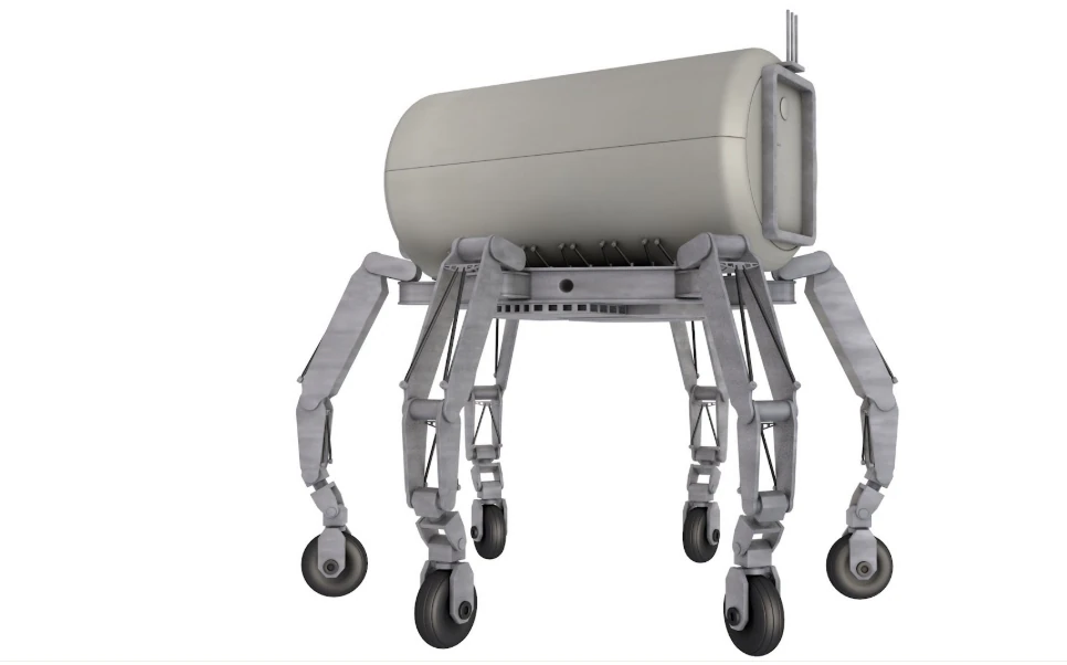 Generisches Lunar Rover-Frachtmodul 3D Modell .c4d .max .obj .3ds .fbx .stl .blend 