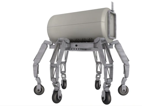 M&oacute;dulo de carga Lunar Rover gen&eacute;rico Modelo 3D