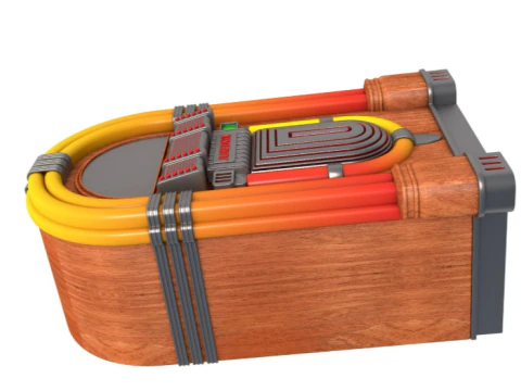 Jukebox 3D Modell