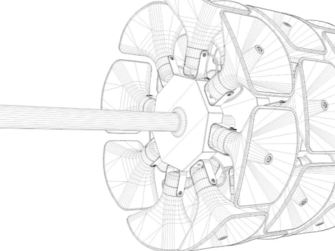 Public Address Speakers 3D Model